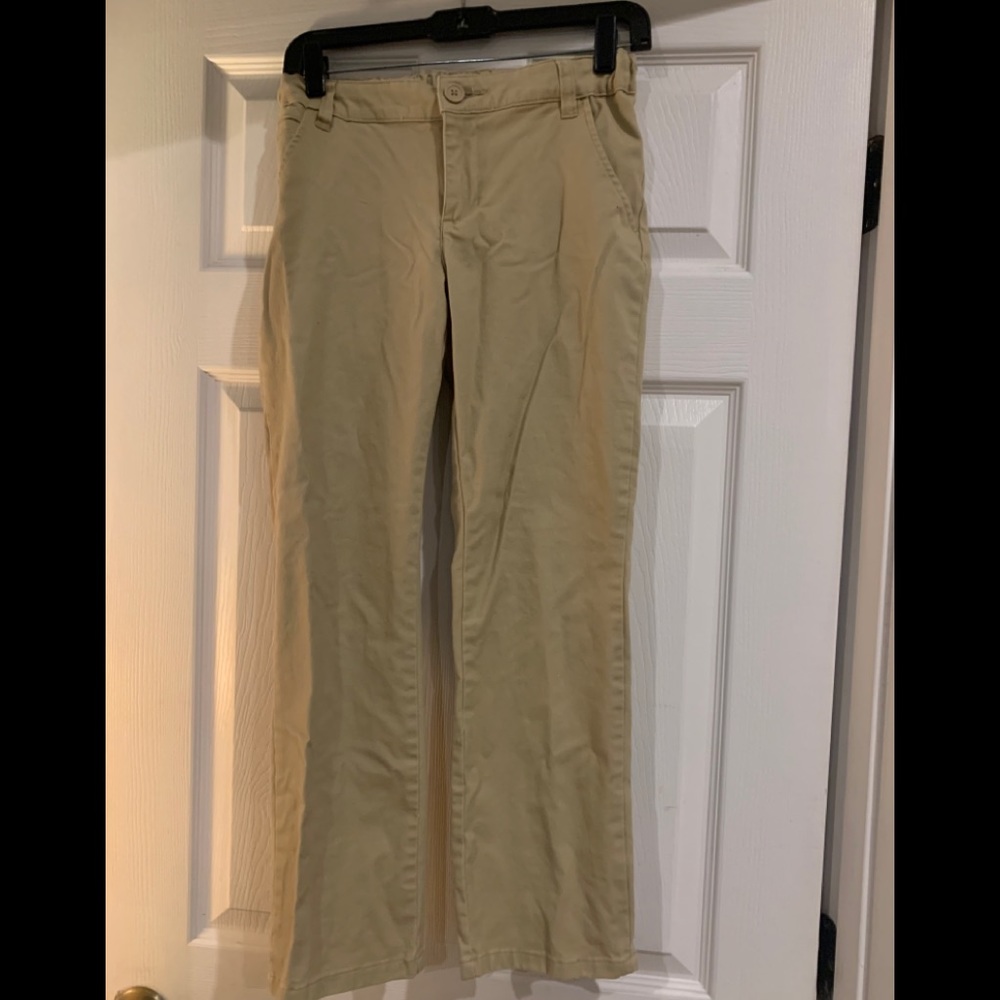 Cat & Jack khaki size 12plus uniform pants